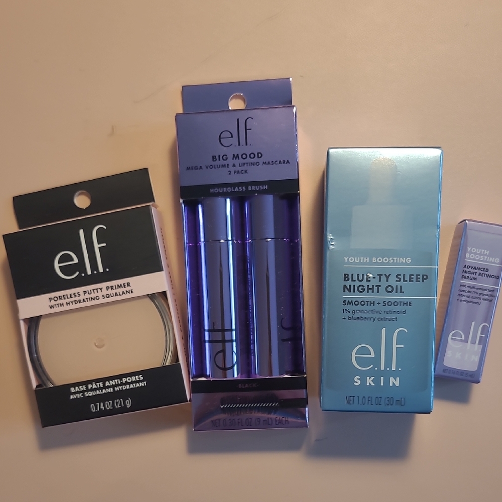 ELF Eyes Lips Face makeup And Beauty Bundle
